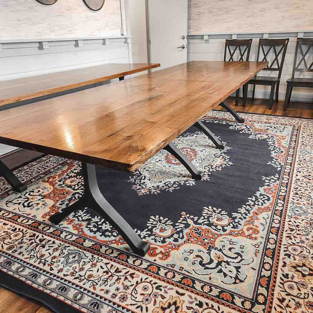 Furniture Legs 401 Wishbone 28.3" H Modern Metal Dining Table Legs