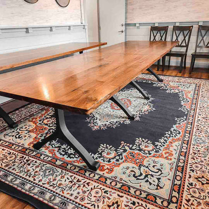 Furniture Legs 401 Wishbone 28.3" H Modern Metal Dining Table Legs