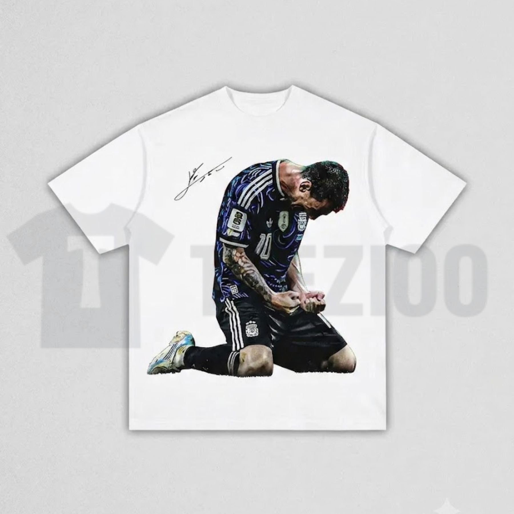 ONE MORE Sport Soccer Oversized Tee – Unisex Graphic Streetwear Shirt - Teezioo
