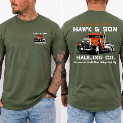 Over The Top Trucker T-Shirt - Teezioo