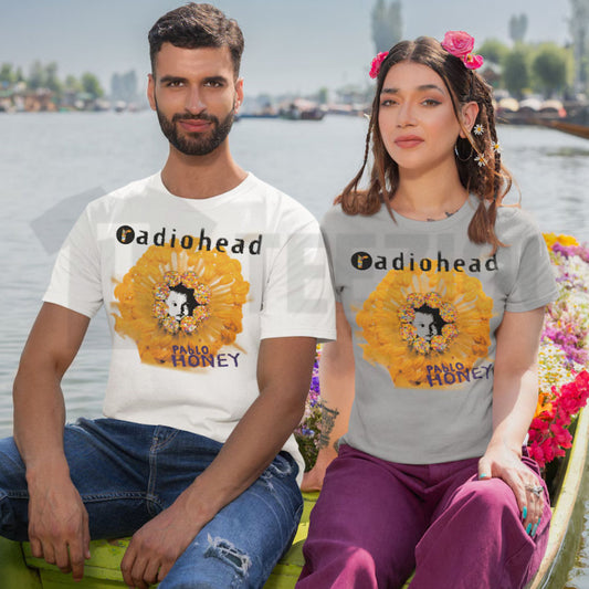 Radiohead Pablo Honey Album Classic Rock Band Heavy Cotton T-Shirt - Teezioo