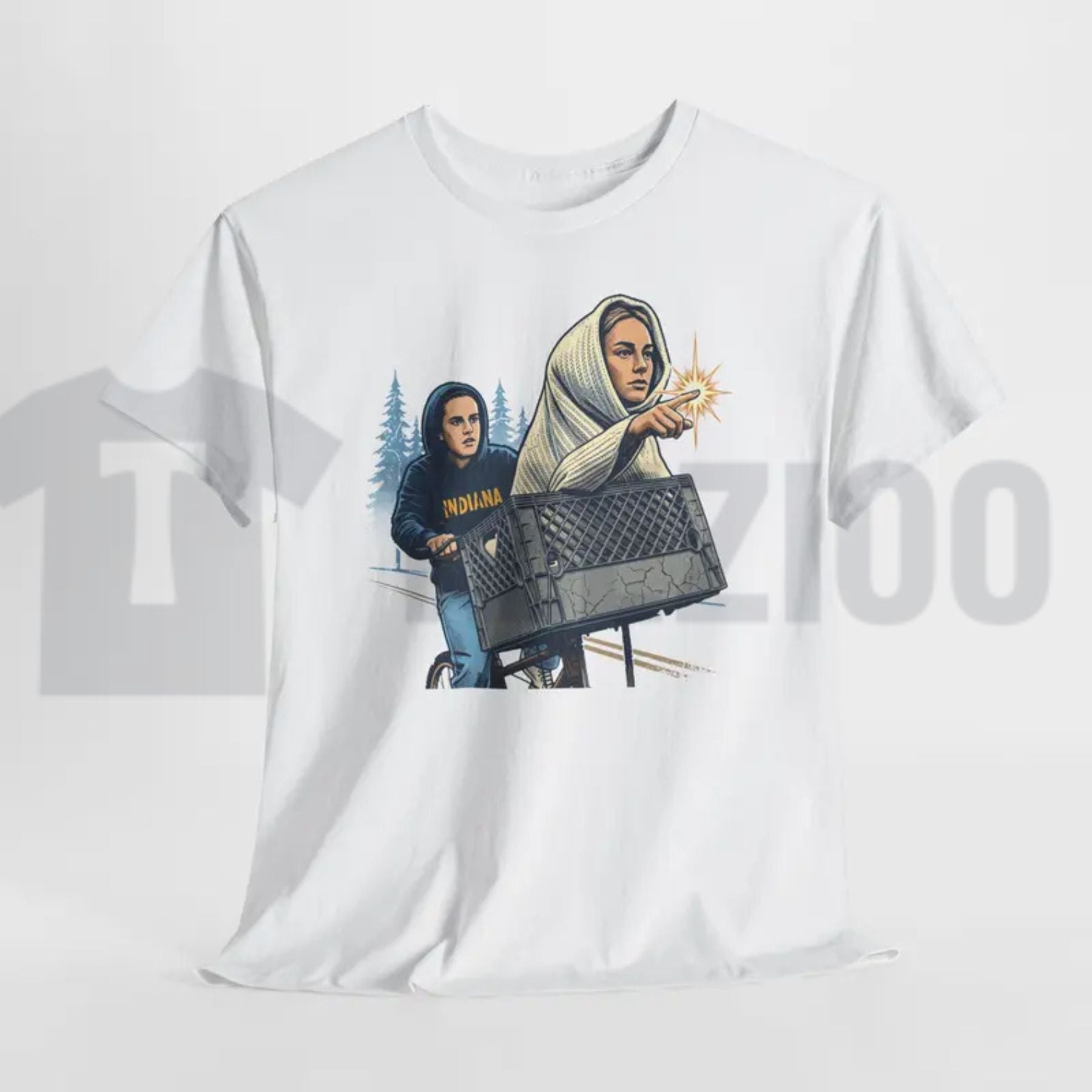 Sophie Cunningham Caitlin Clark Retro Pro Basketball Fan Graphic T-Shirt - Teezioo