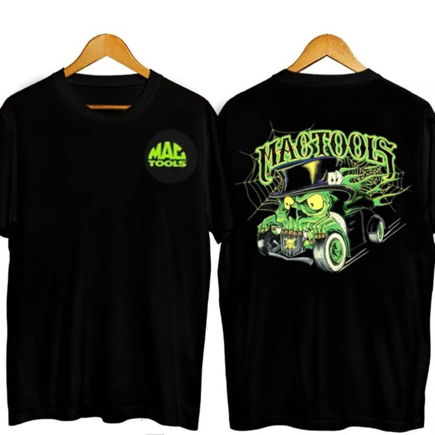 Vintage 90s Mac Tools "Rat Fink Style" T-Shirt – Hotrod Ratrod Ed Roth Graphic Tee, Premium 100% Cotton Mechanic Humor Top, Made in USA - Teezioo