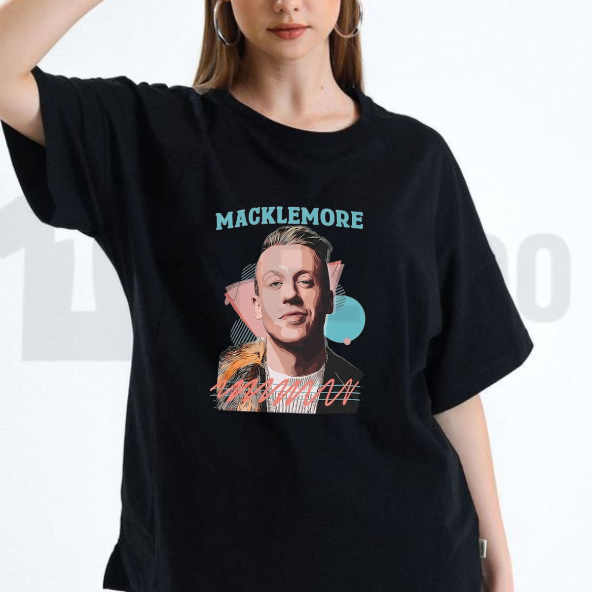 Vintage Hip Hop Top – Retro Macklemore Fan Art Graphic Apparel - Teezioo