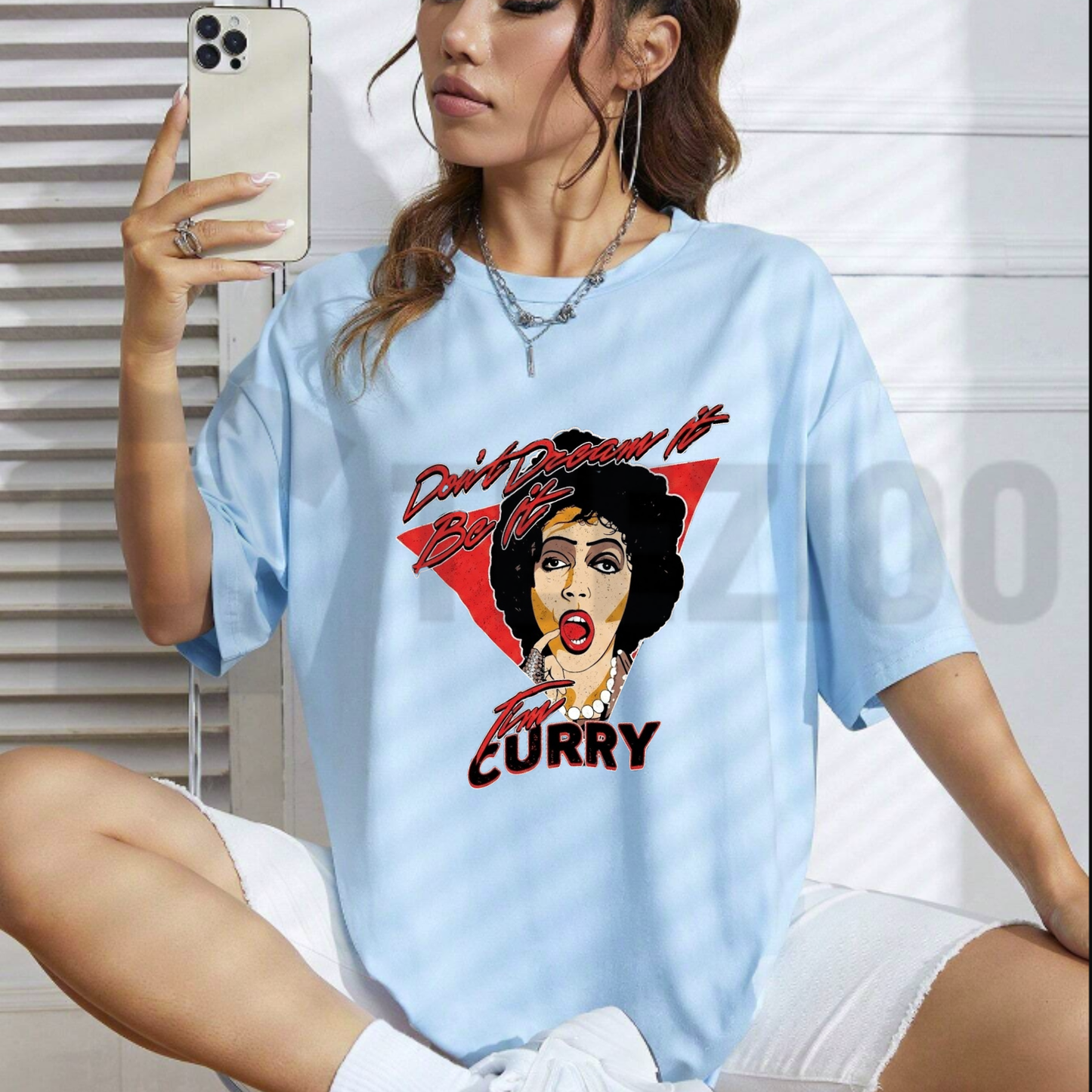 Vintage Tim Curry Portrait Shirt – Classic Cult Cinema Legend Graphic Apparel - Teezioo