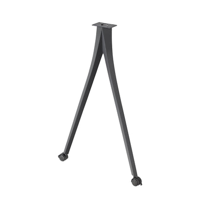 Bar Table Legs with Casters 618 Compa 40" H Industrial Style