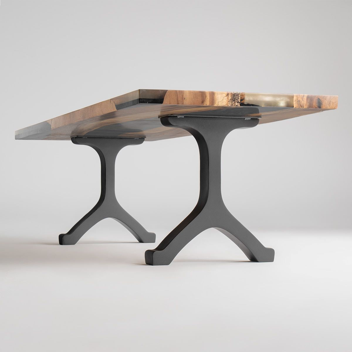 Bench Legs 101 Wishbone 16.3" H Mid-Century Modern Style