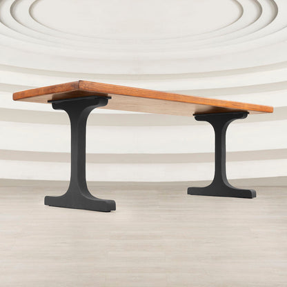 Bench Legs 102 Wineglass 16.3" H Metal Legs for Outdoor and Indoor Benches