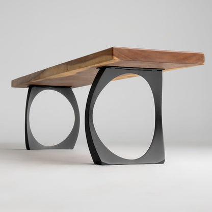 Bench Legs 105 Cleo 16.3" H Metal Handmade Furniture