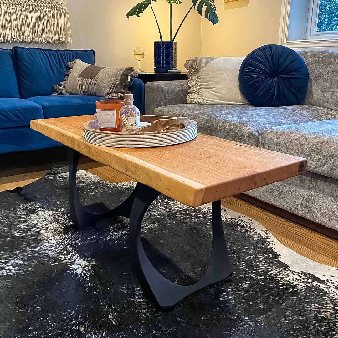 Bench Legs 105 Cleo 16.3" H Metal Handmade Furniture