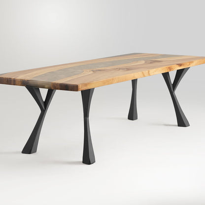 Bench Legs 115 Yami 16" H Mid-Century Modern Style