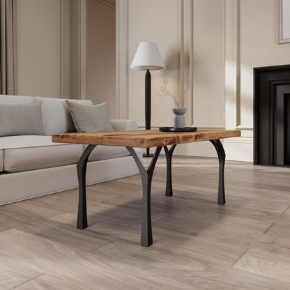 Bench Legs 118 Faras 16" H Modern Steel Furniture