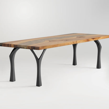 Bench Legs 118 Faras 16" H Modern Steel Furniture