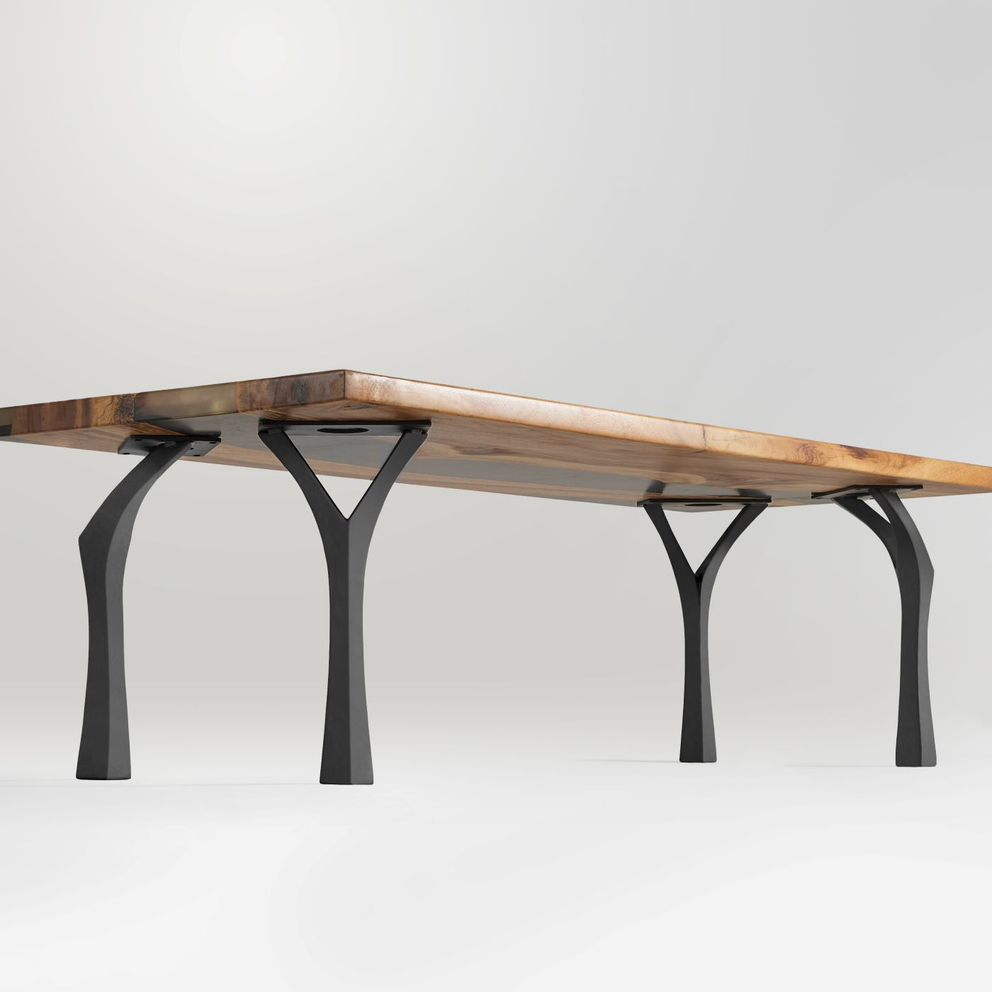 Bench Legs 118 Faras 16" H Modern Steel Furniture