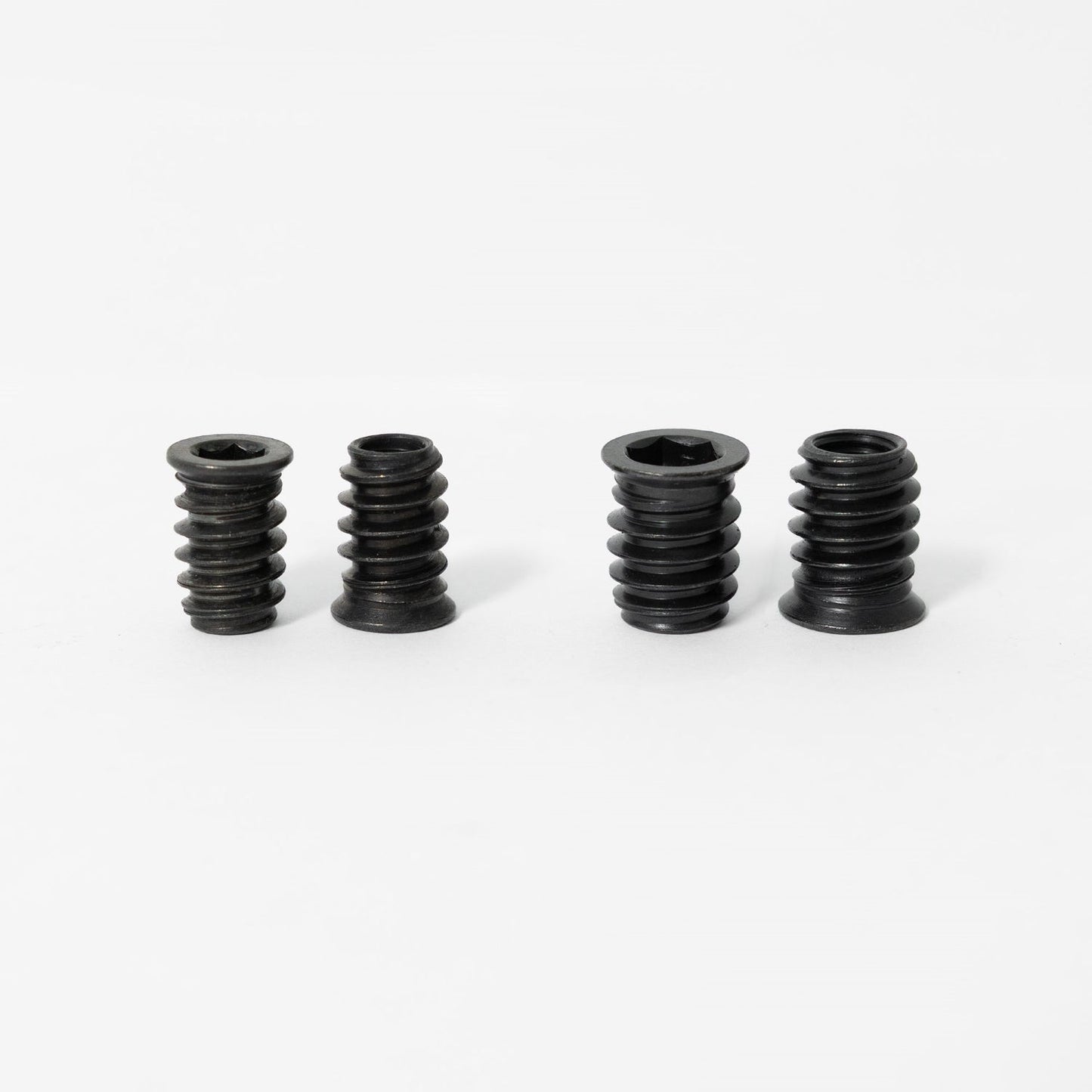 Threaded Inserts And Bolts | Size M6 and M8 | 20 Sets | Table Leg Hardware