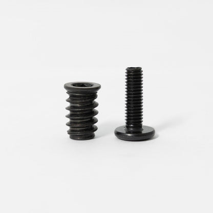 Threaded Inserts And Bolts | Size M6 and M8 | 20 Sets | Table Leg Hardware