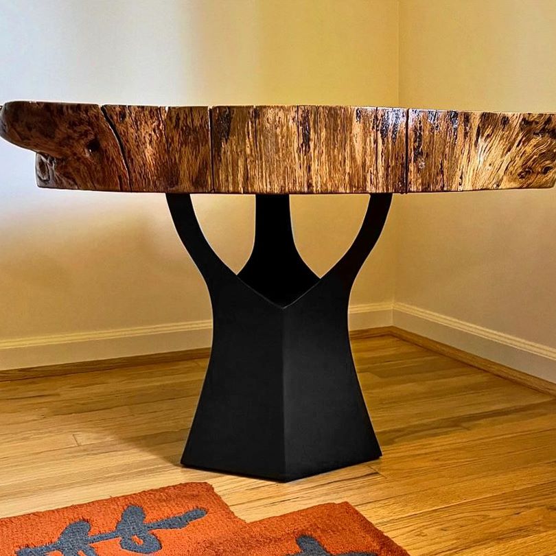 Coffee Table Base 106S Namu 16.1" H Modern Furniture for Round Table Top