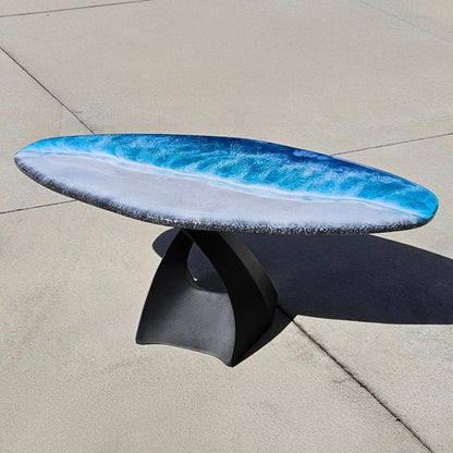 Coffee Table Base 121B Tulipe 16.5" H Contemporary Style DIY Project