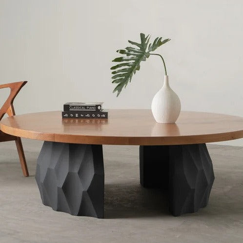 Coffee Table Base 201 Alva 15.8" H Contemporary Style Furniture