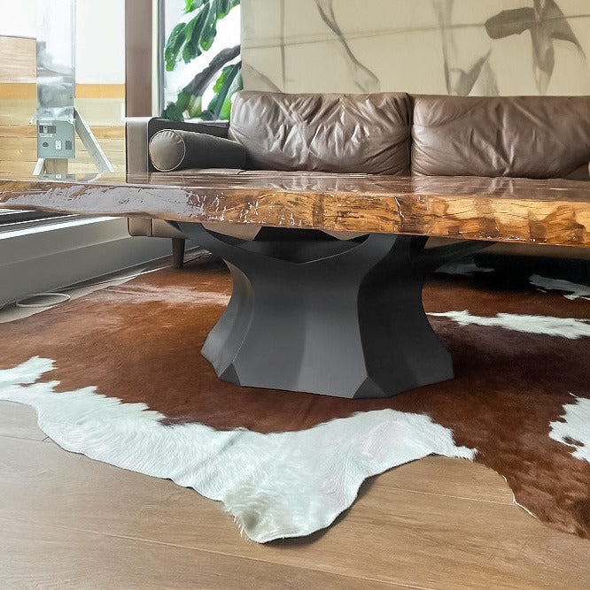 Coffee Table Base 215/229 Namu 16.5" H Metal Handmade Furniture