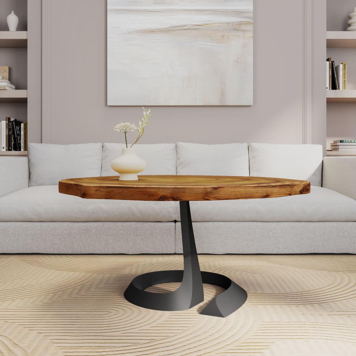 Coffee Table Base 223 Python 16" H DIY Legs for Scandinavian Style