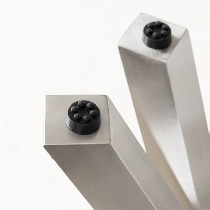 Coffee Table Base 226 Gold & Silver 16.5" H Handcrafted DIY Project