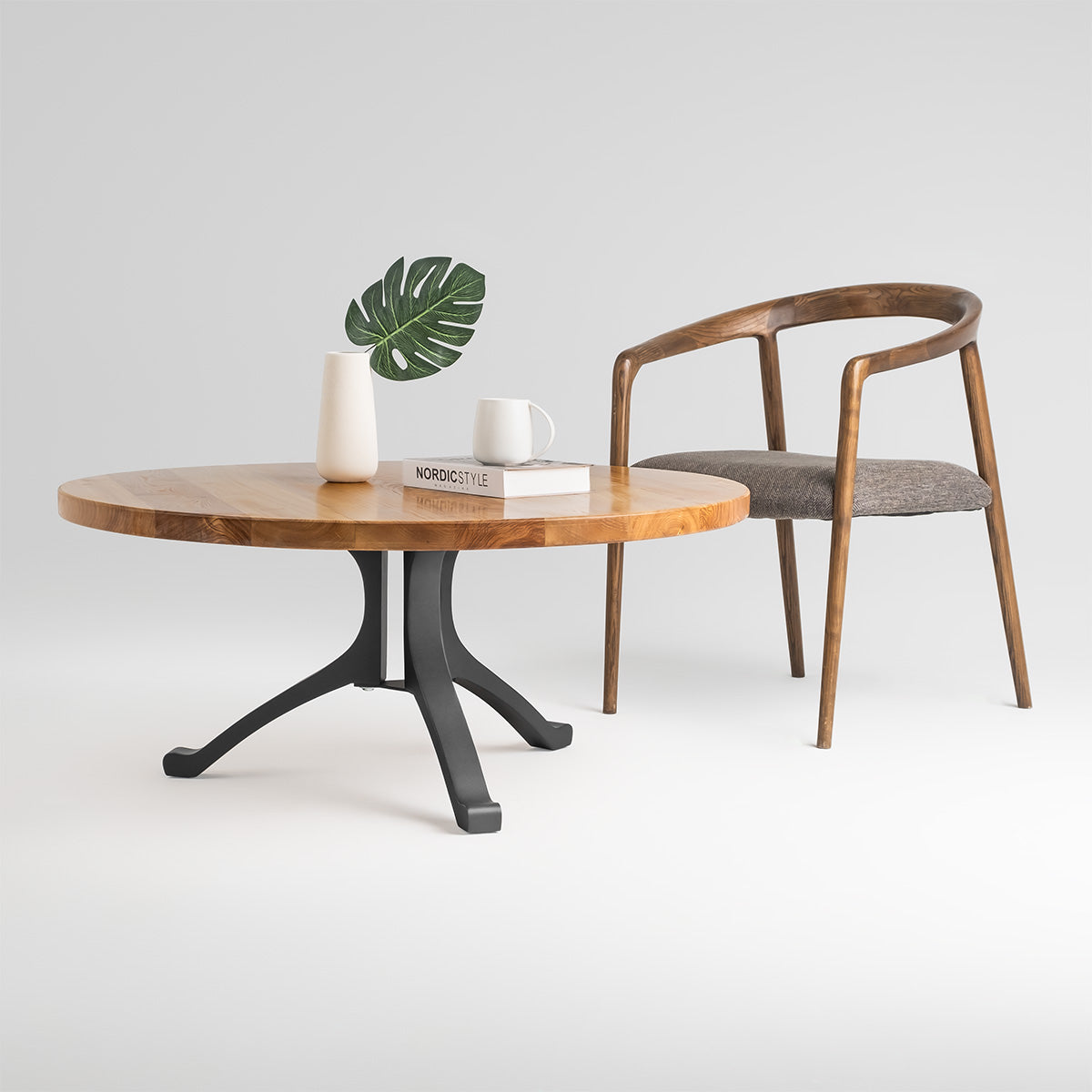 Coffee Table Base 228 Wishbone 16.5" H Handmade DIY Project