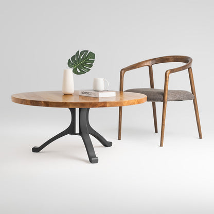 Coffee Table Base 228 Wishbone 16.5" H Handmade DIY Project