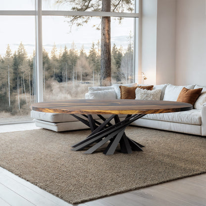 Coffee Table Base 230 Filar 16" H Industrial Style