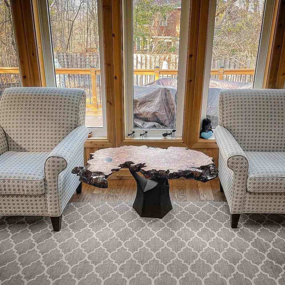 Coffee Table Base 106G Namu 16" H Handmade DIY Project