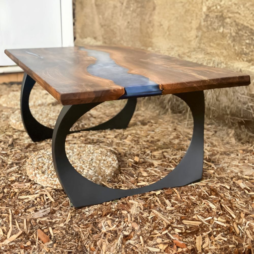 Coffee Table Legs 446 Cleo 16.3" H Metal Luxurious Furniture for Custom Builds