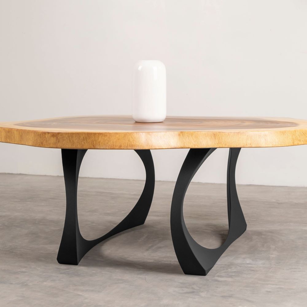 Coffee Table Legs 446 Cleo 16.3" H Metal Luxurious Furniture for Custom Builds