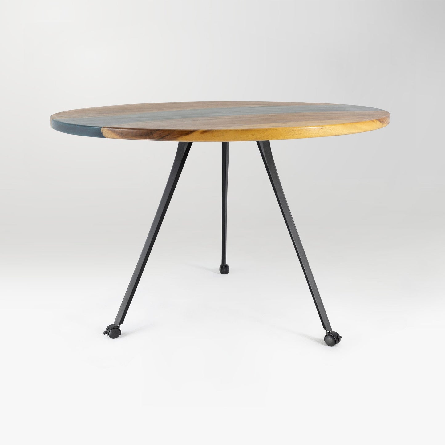 Counter Table Legs with Casters 619 Compa 36" H Industrial Style