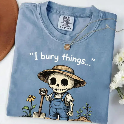Vintage Washed "I Bury Things" T-Shirt