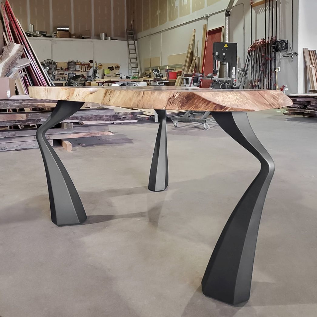 Metal Desk Legs 503 Seung 28" H for DIY Furniture Makers