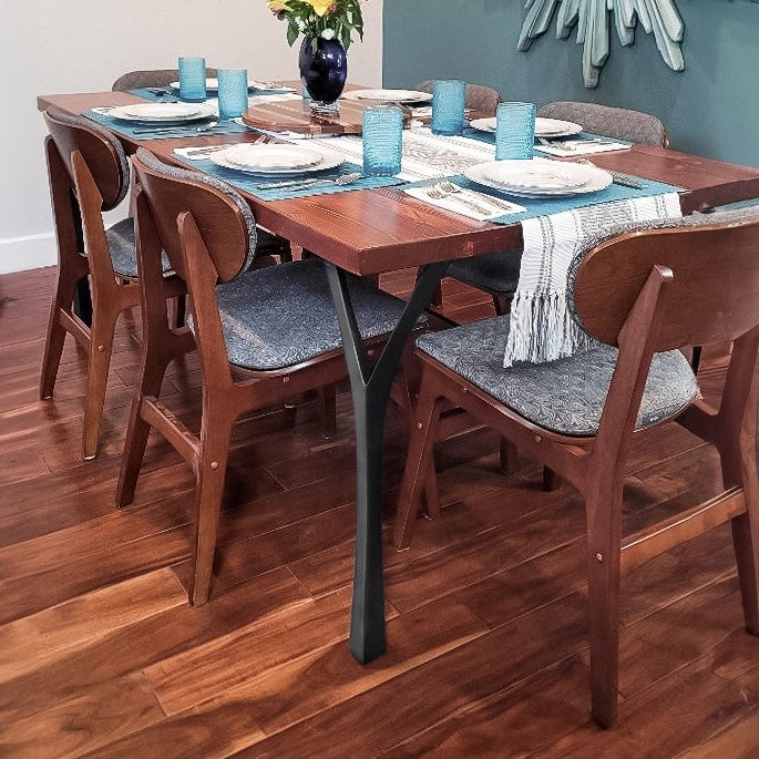 Metal Desk Legs 508 Faras 28" H for Wood DIY Makers