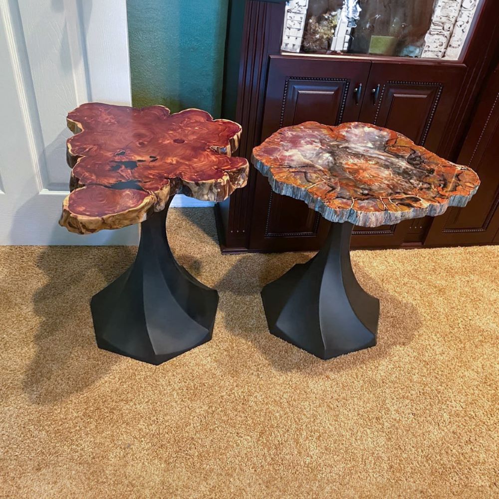 End Table Base 217 Lithe 20" H Minimalist Style