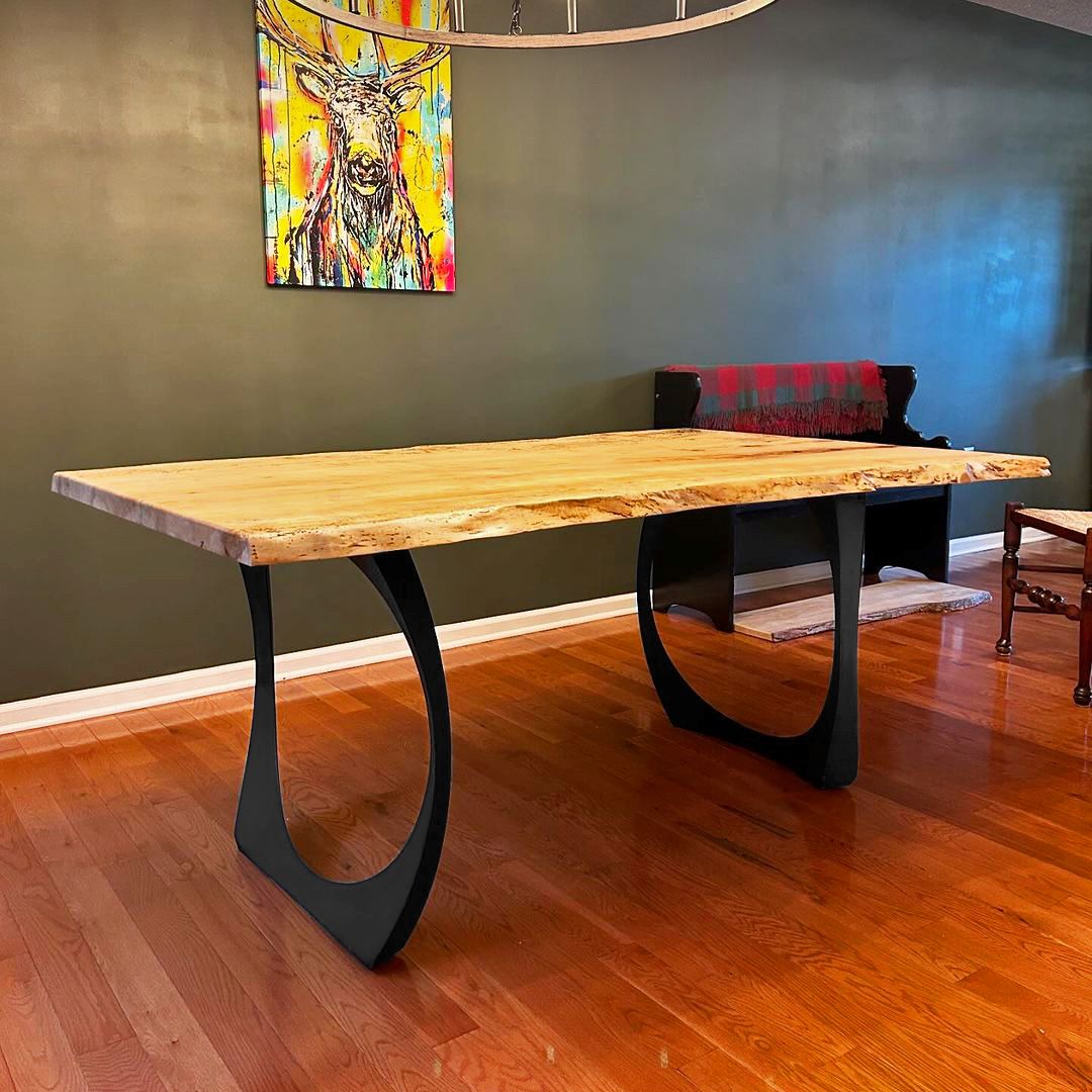 End Table Legs 218 Cleo 20" H Unique Metal Furniture