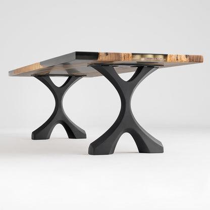 Coffee Table Legs 120 Xavier 16.1" H Metal X-shaped Furniture