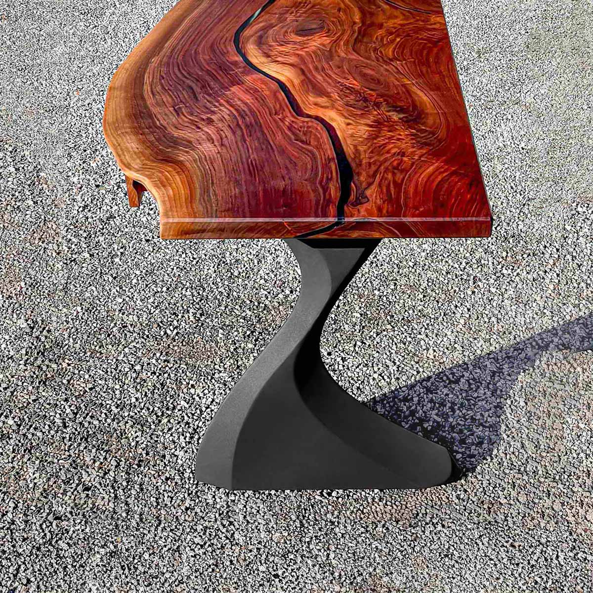 Furniture Legs 415 Botas 28" H Metal Dining Table Legs