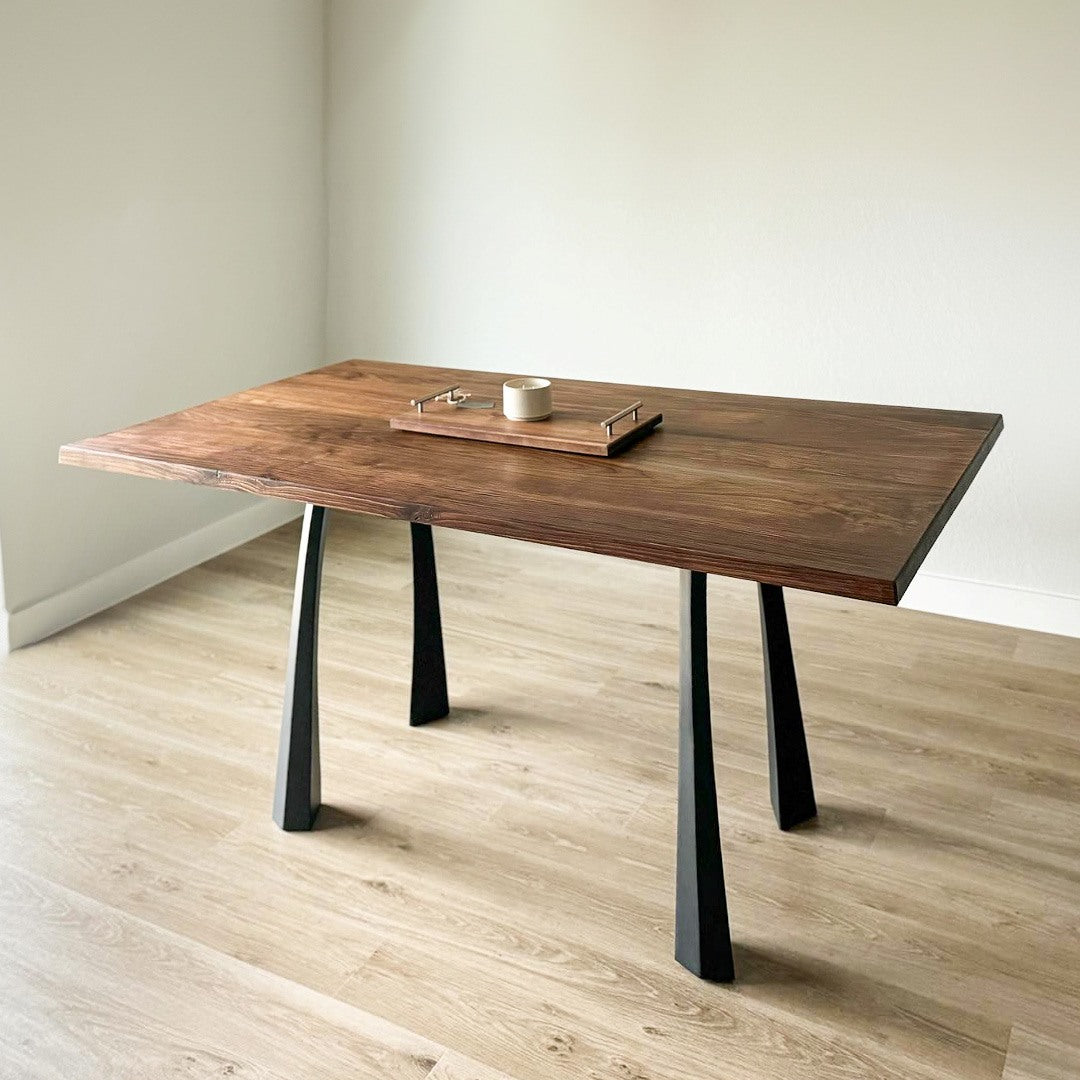 Furniture Legs 419 Nura 28" H Metal Modern Dining Table Legs