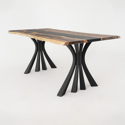 Furniture Legs 420 Akro 28.5" H Metal Handmade Dining Table Legs