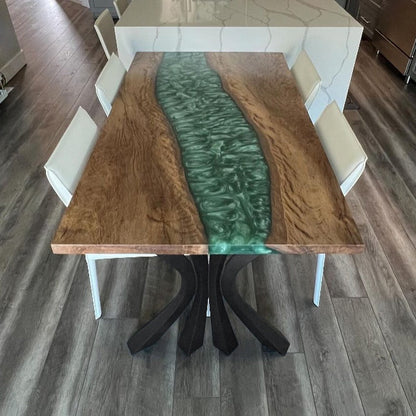 Furniture Legs 420 Akro 28.5" H Metal Handmade Dining Table Legs