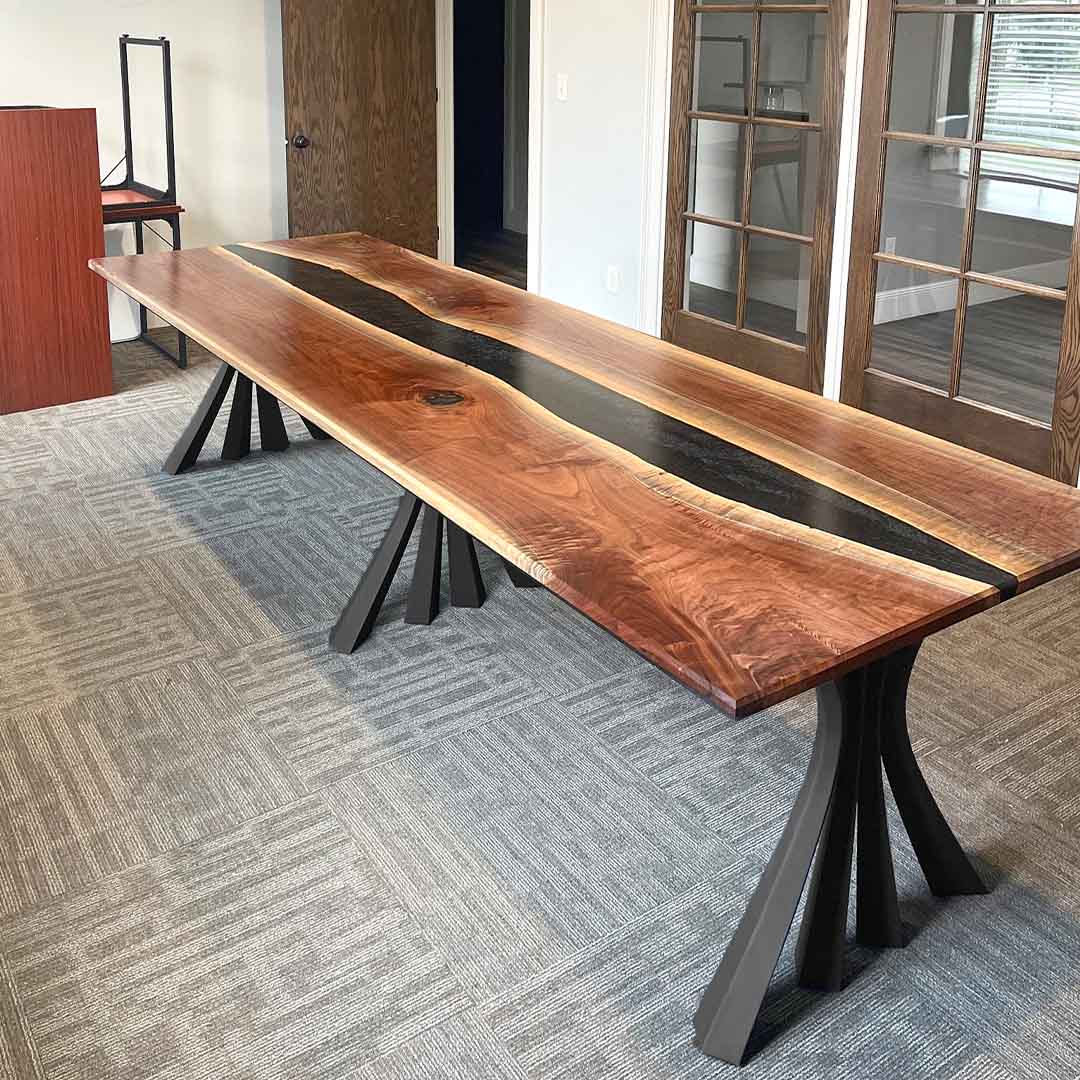 Furniture Legs 420 Akro 28.5" H Metal Handmade Dining Table Legs