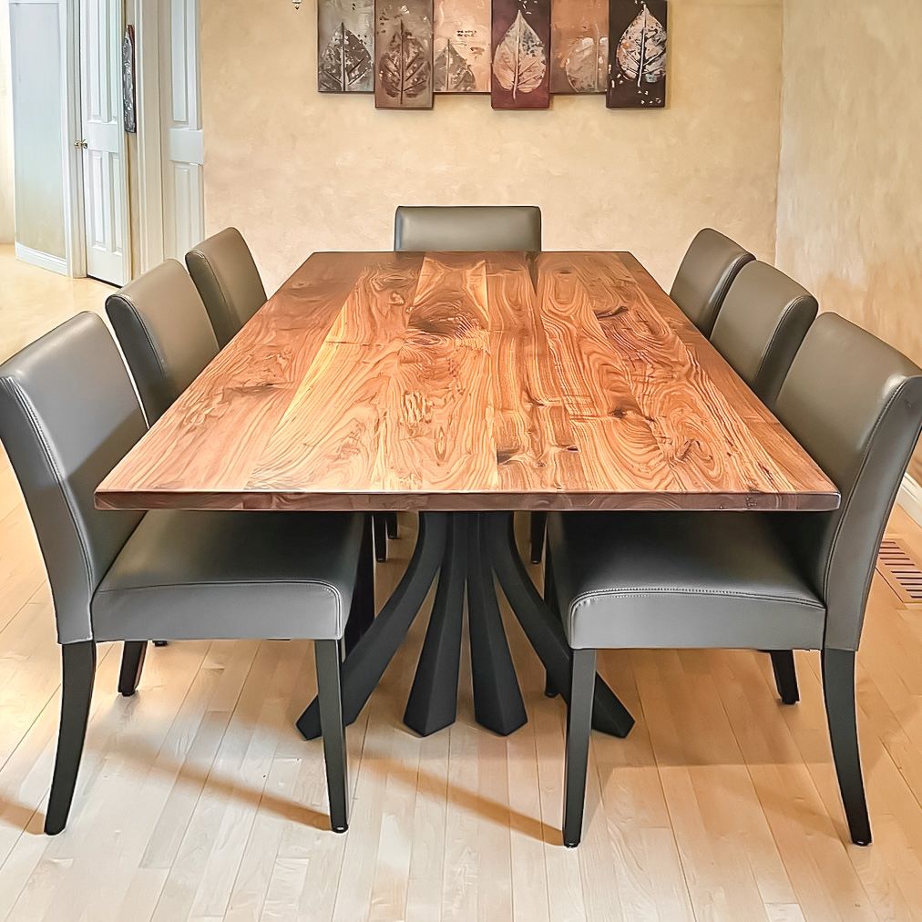 Furniture Legs 420 Akro 28.5" H Metal Handmade Dining Table Legs