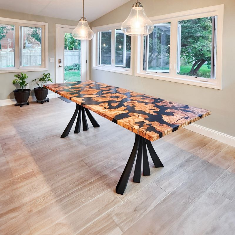 Furniture Legs 420 Akro 28.5" H Metal Handmade Dining Table Legs