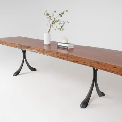 Table Legs 421 Xeni 28.2" H X-Shaped Metal Dining Furniture