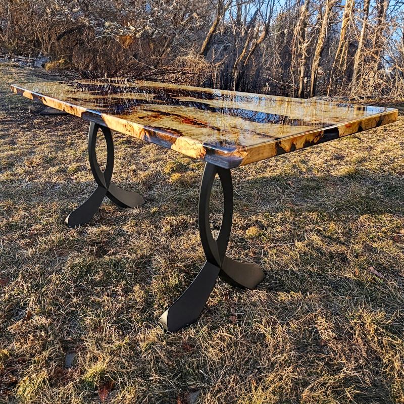 Table Legs 423 Curva 28.2" H Dining Furniture Legs