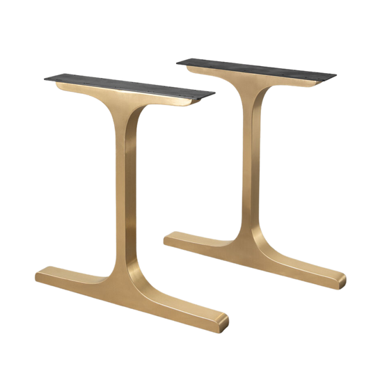Gold Table Legs 431 Wineglass 28.5" H for DIY Builders