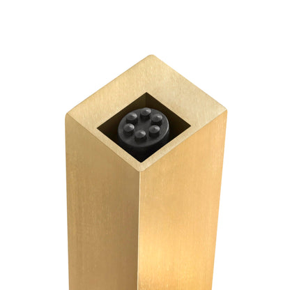 Gold Table Legs 325 Filar 28" H for DIY Woodworking Projects